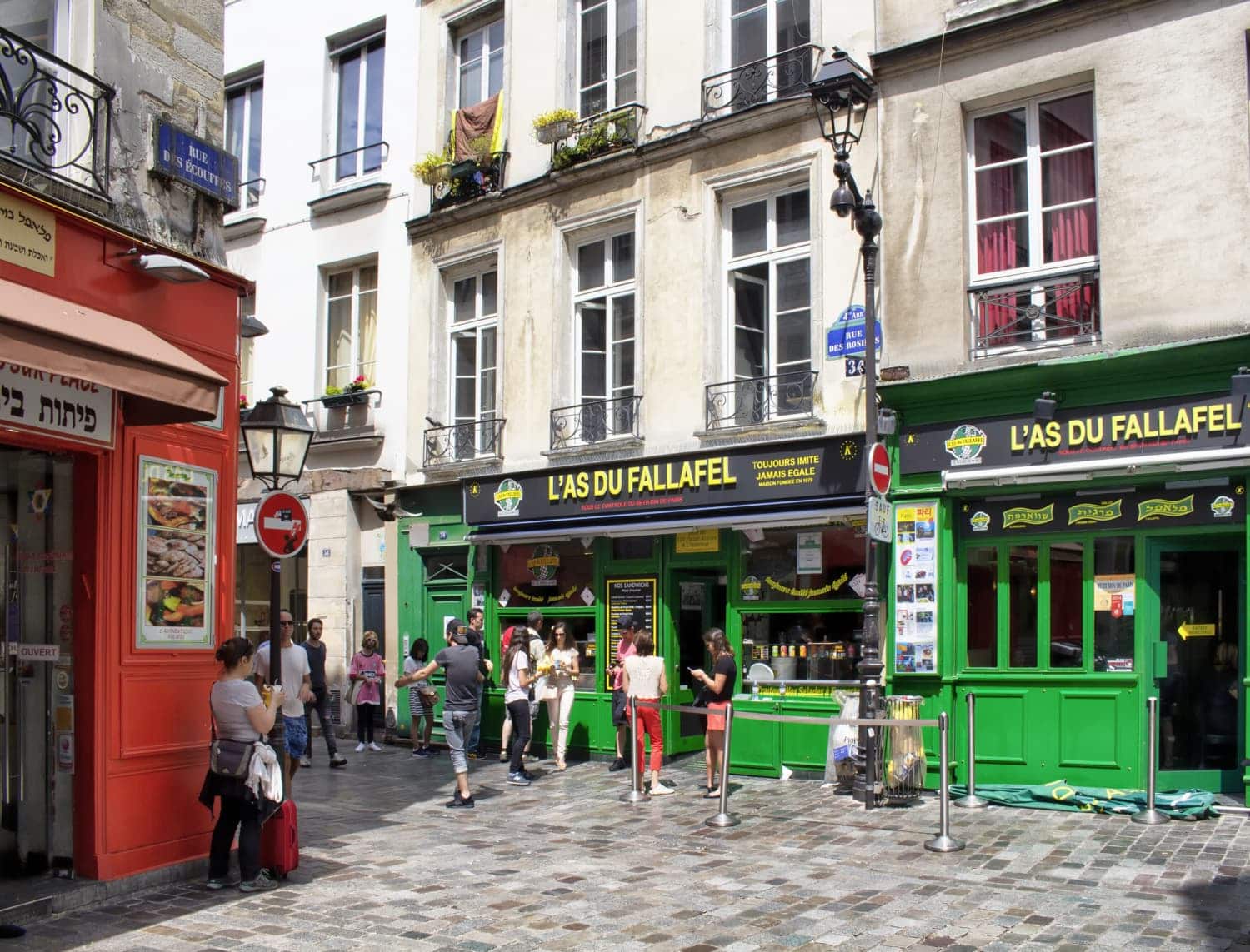 Marais-Viertel in Paris