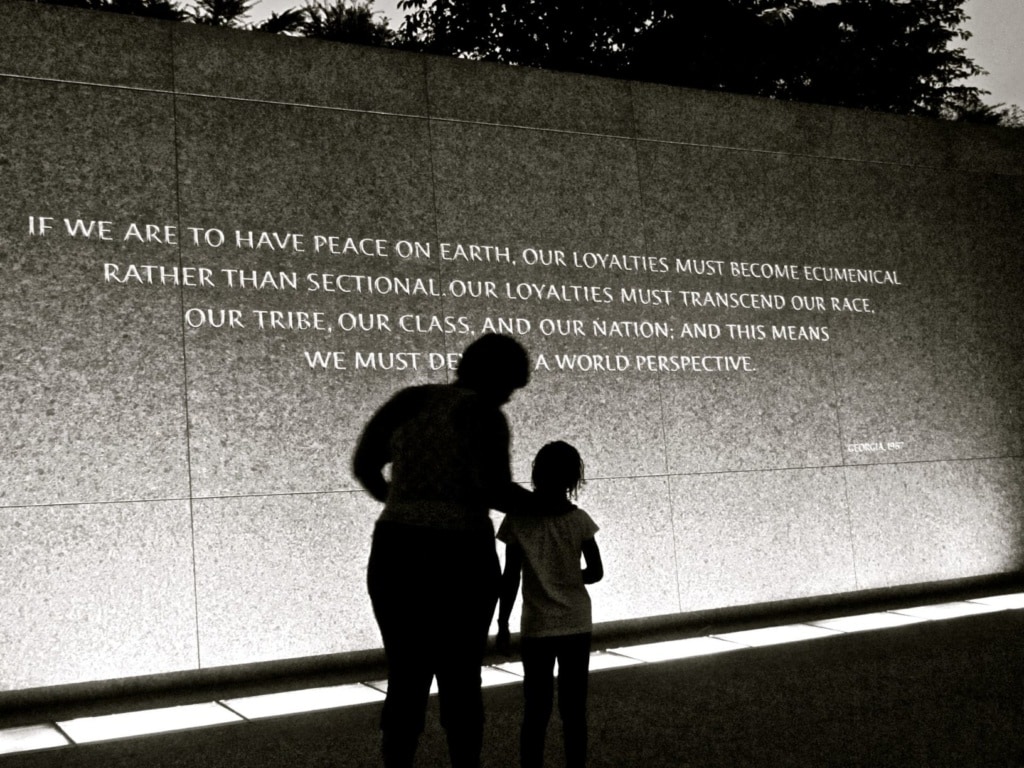 Martin Luther King Memorial in Washington DC