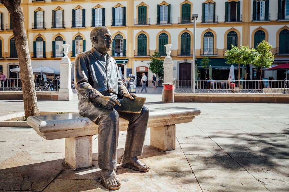 Picasso-Statue in Malaga