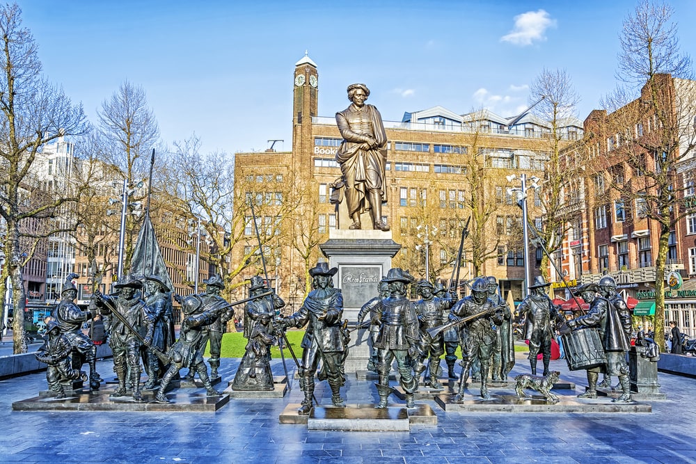 Rembrandplein in Amsterdam