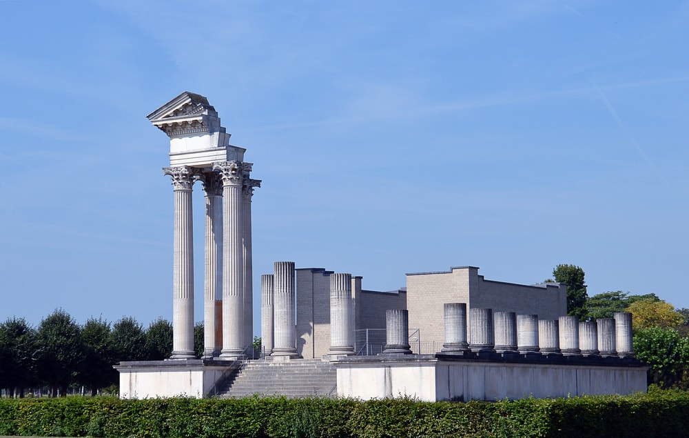 Roman Harbour Temple Xanten
