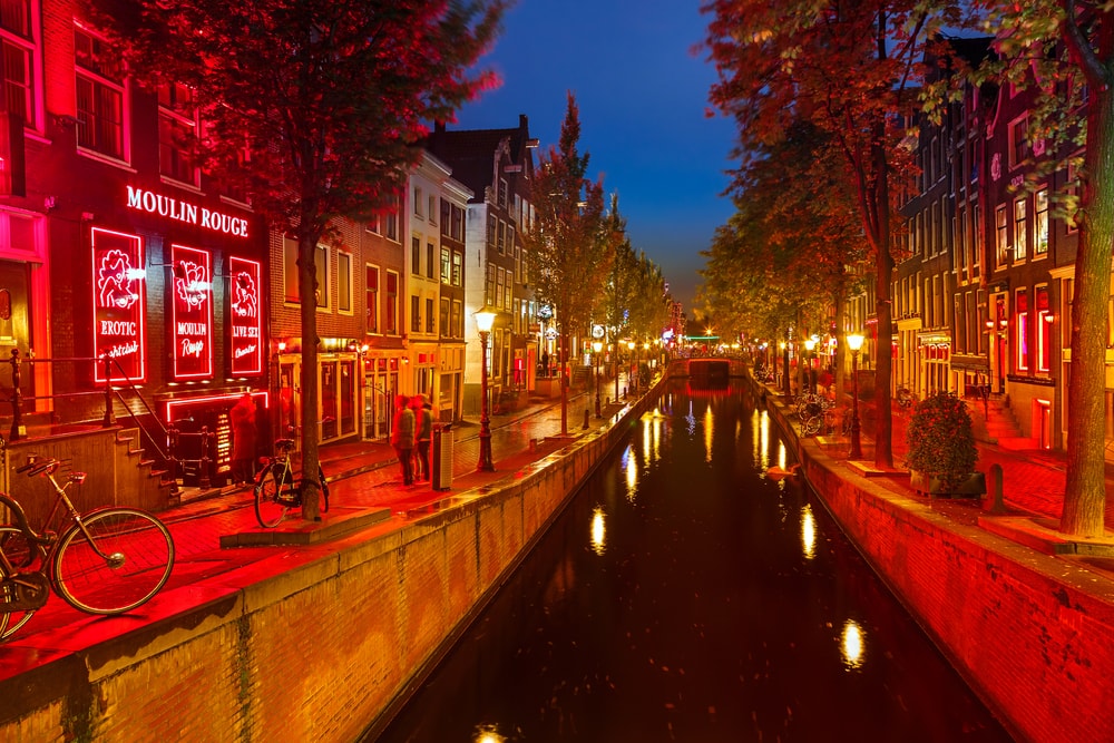 Rotlichtviertel in Amsterdam