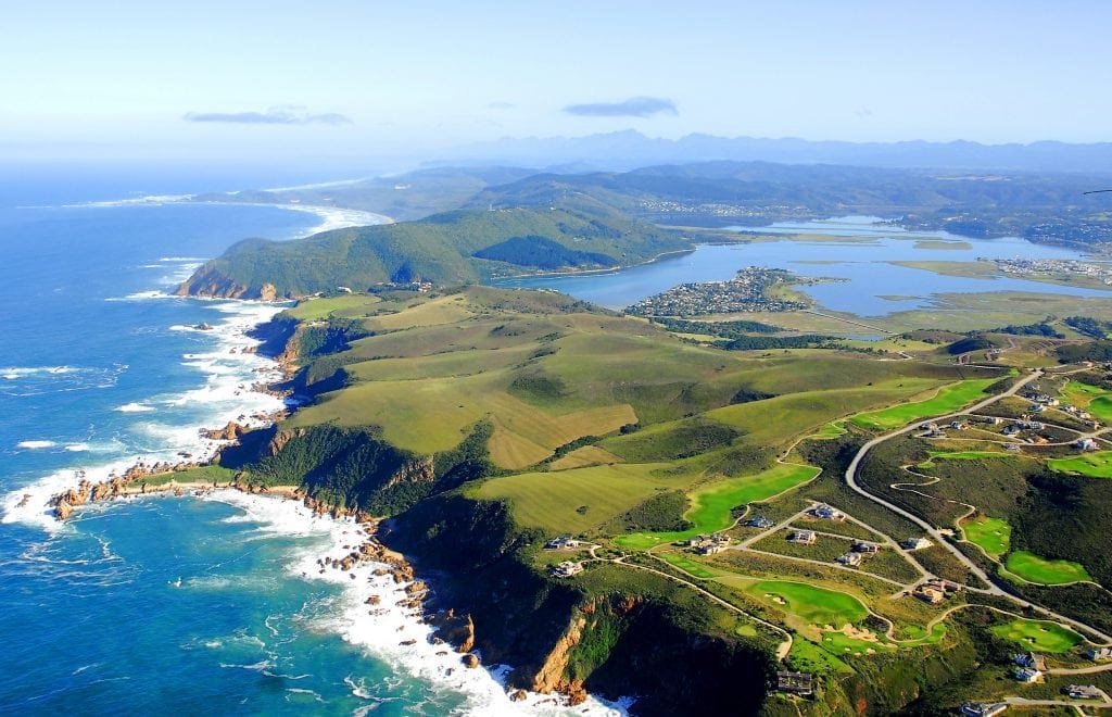 Knysna Heads entlang der Garden Route in Südafrika