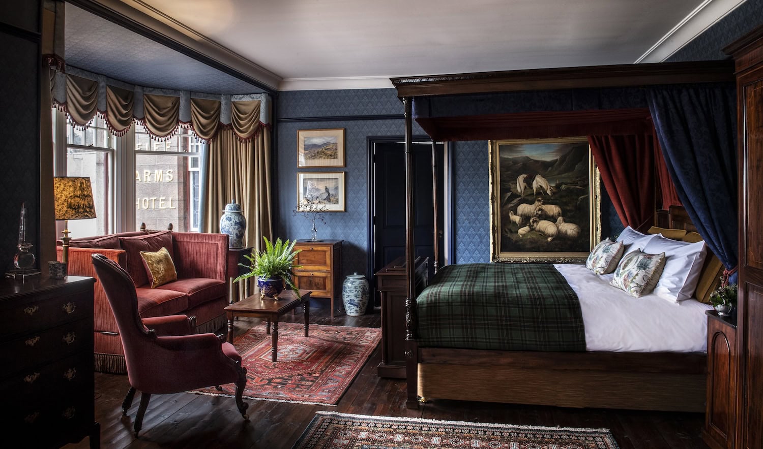 Hotelzimmer im The Fife Arms Schottland