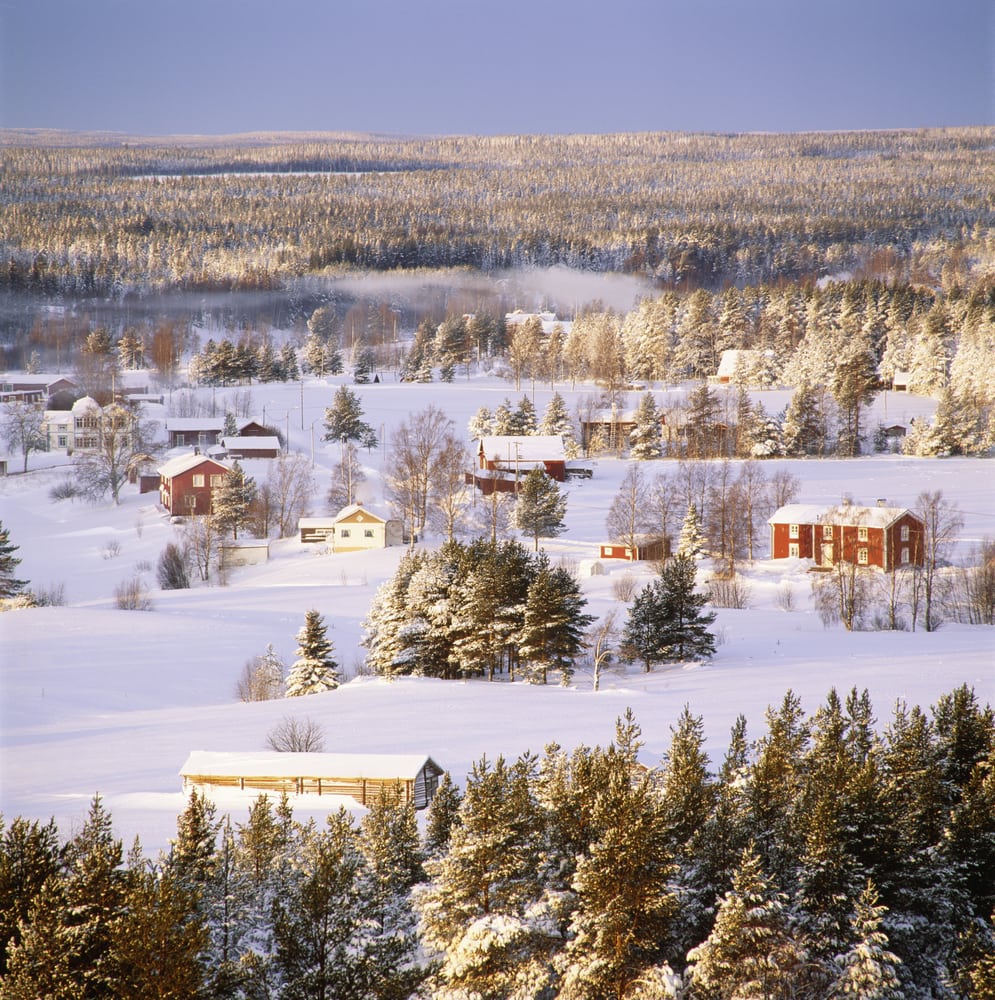 Region Västerbotten in Nordschweden