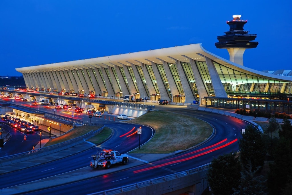 Washington Dulles Airport Außenansicht
