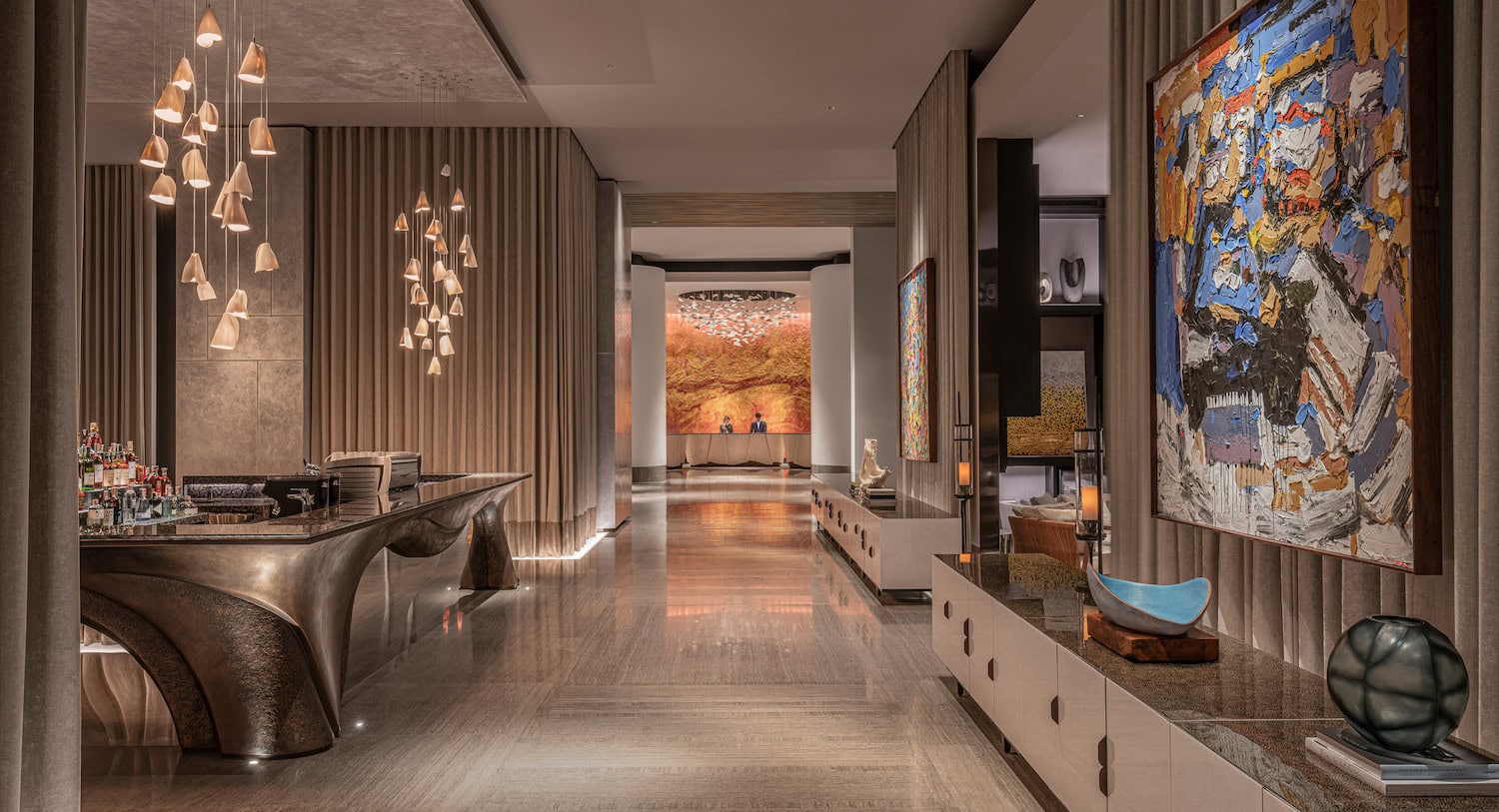 Lobby im Four Seasons in Bangkok
