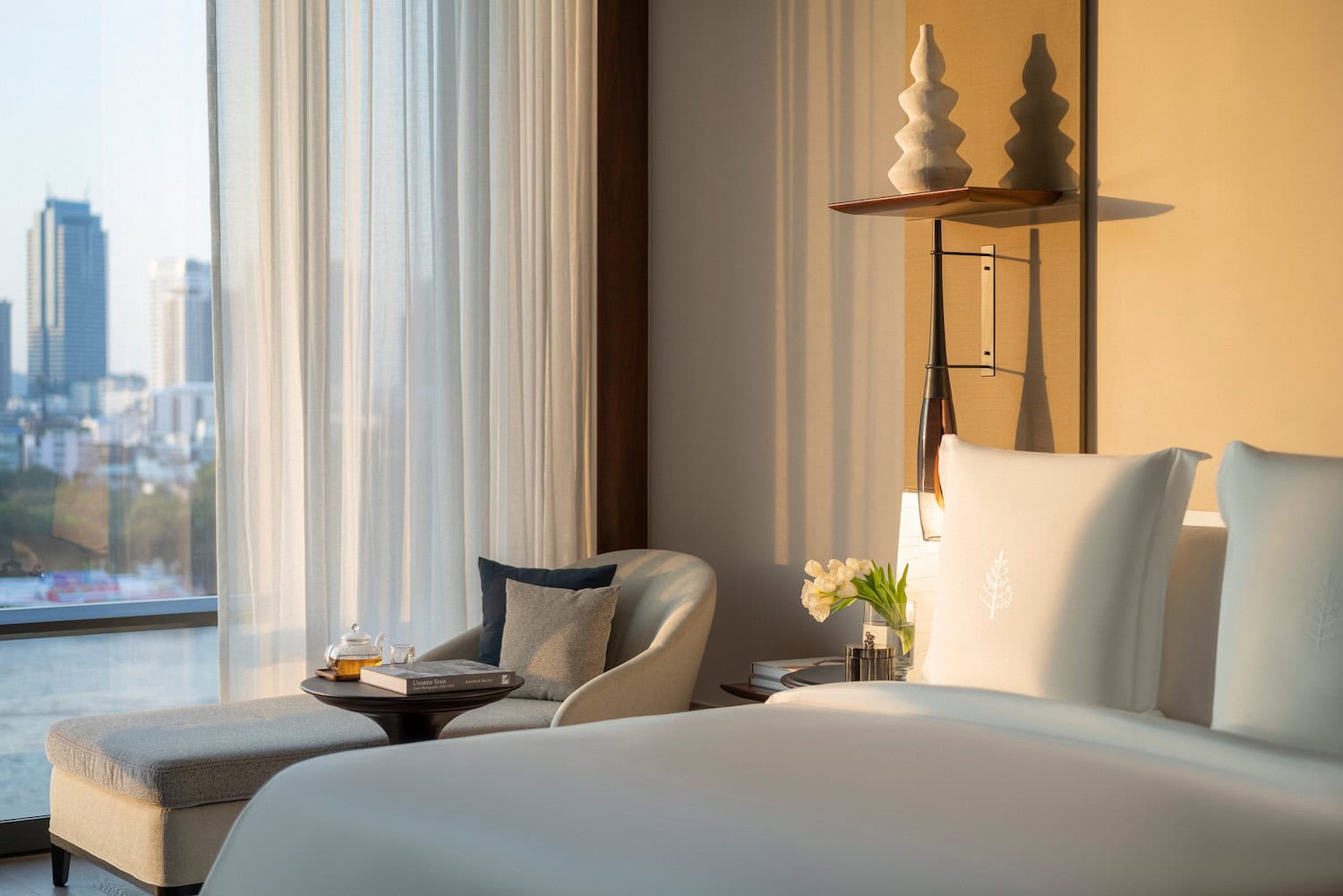 Zimmer im Four Seasons in Bangkok