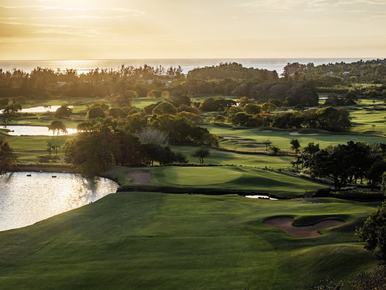 Golfplatz am Heritage Awali auf Mauritius