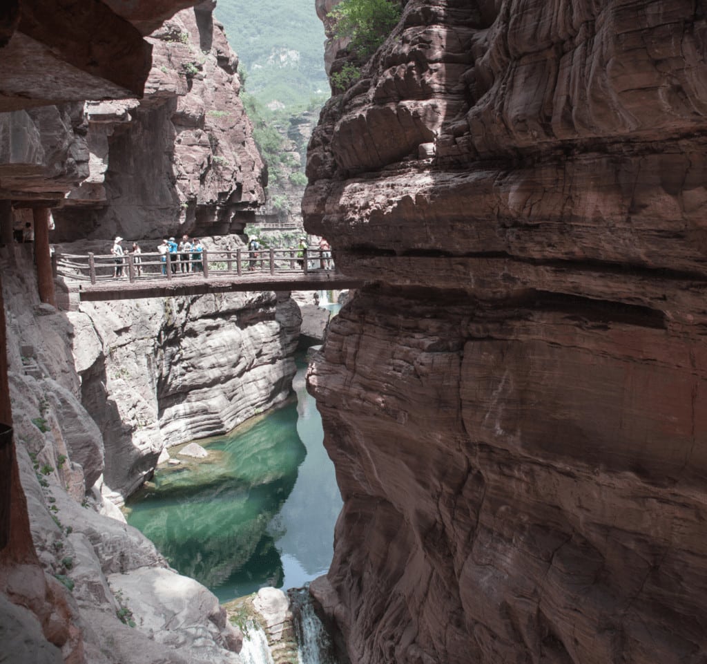 Schlucht in Henan