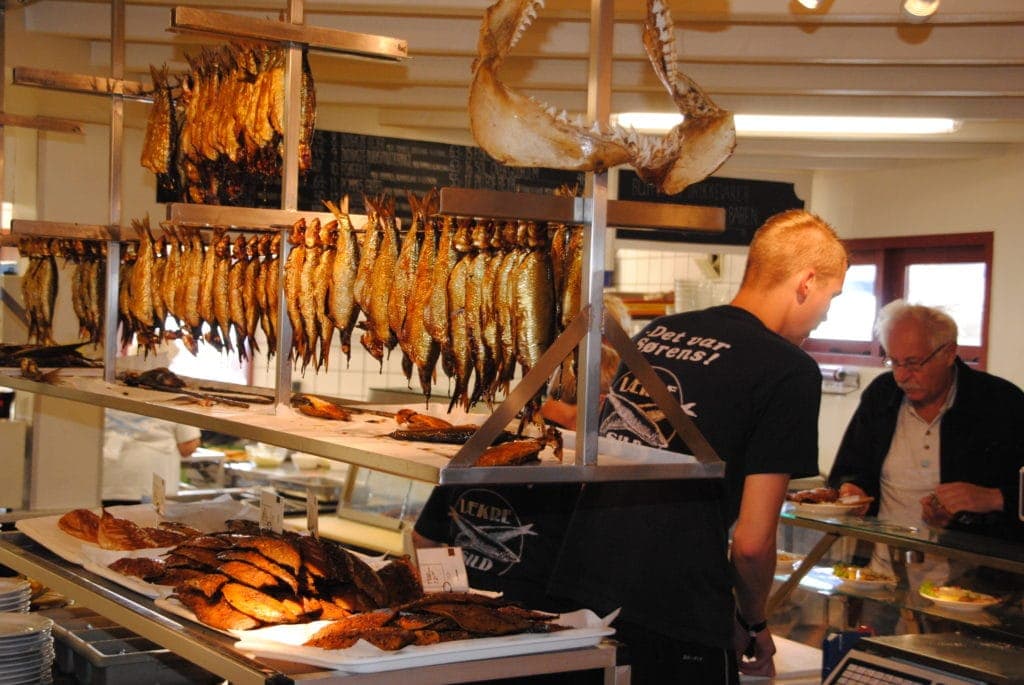 Räucherei auf Bornholm