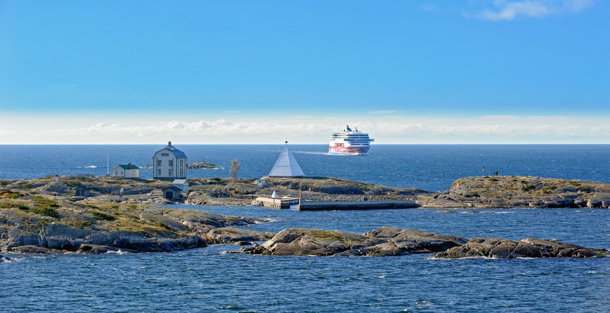 Fähre in der Region Aland