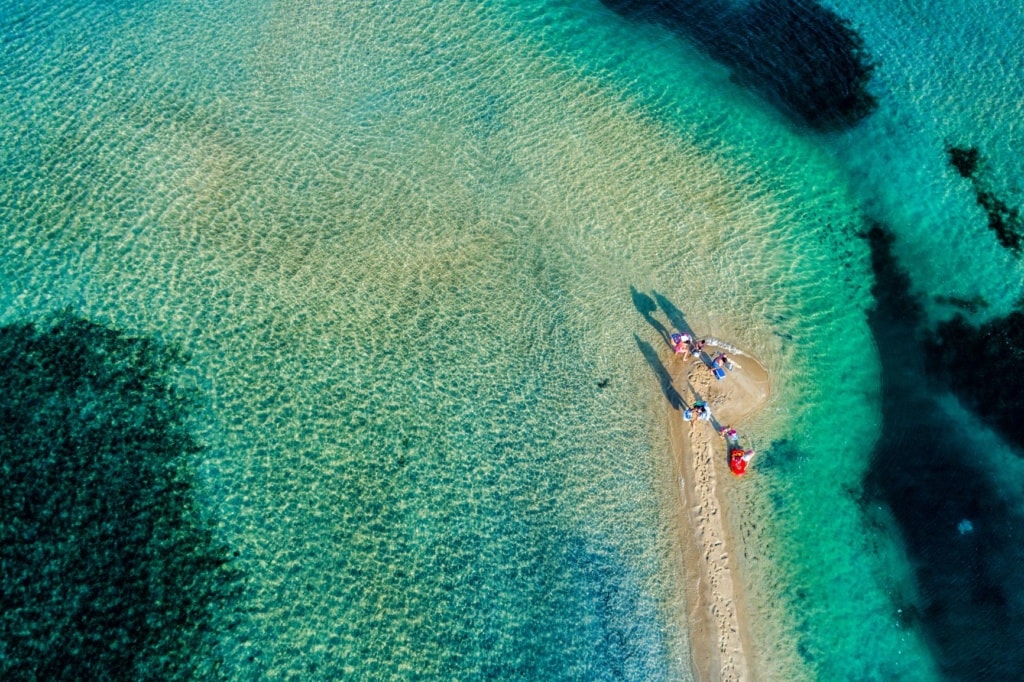 Karidi beach in der Chalkidiki 