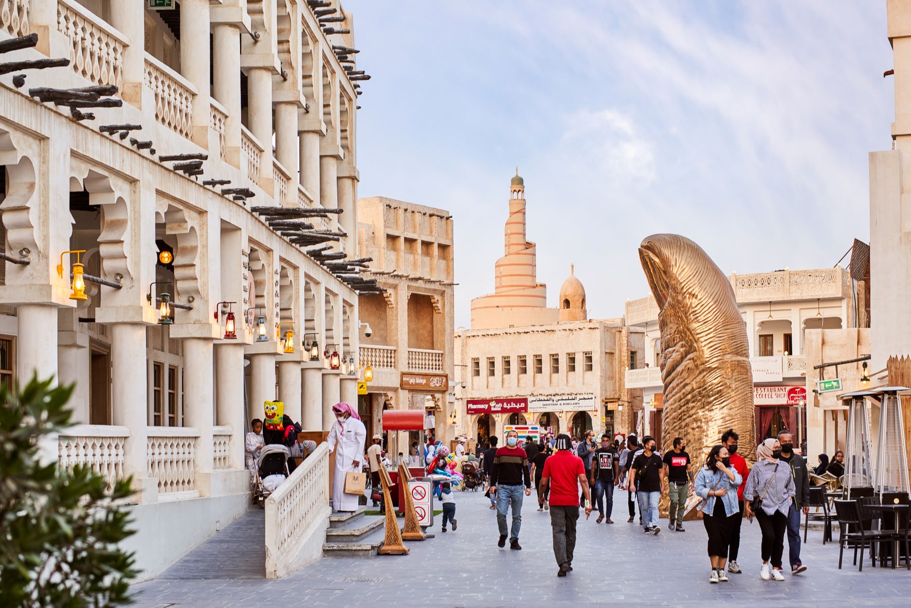 Souq Waqif in Doha, Katar 