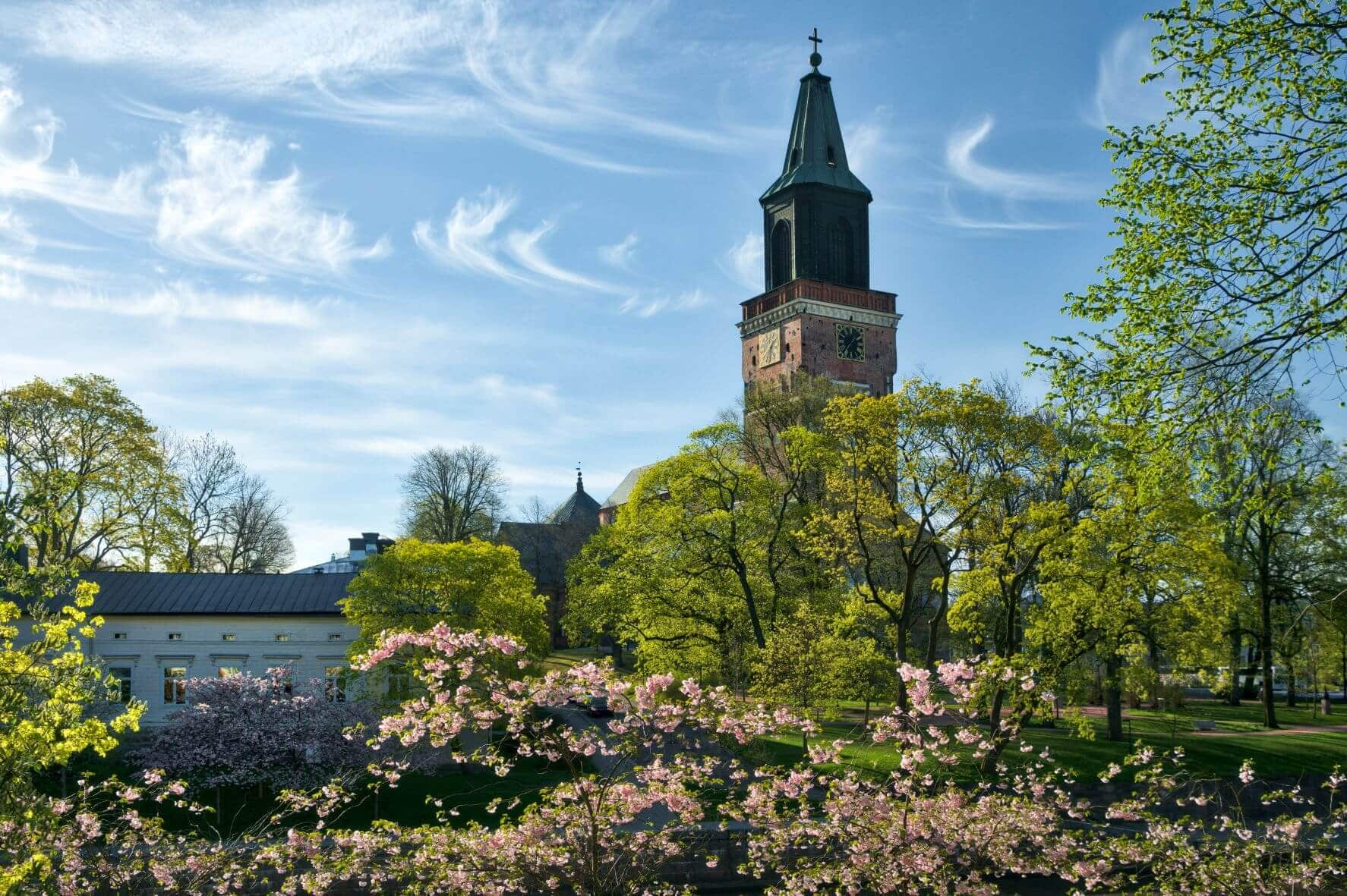 Kathedrale in Turku, Finnland