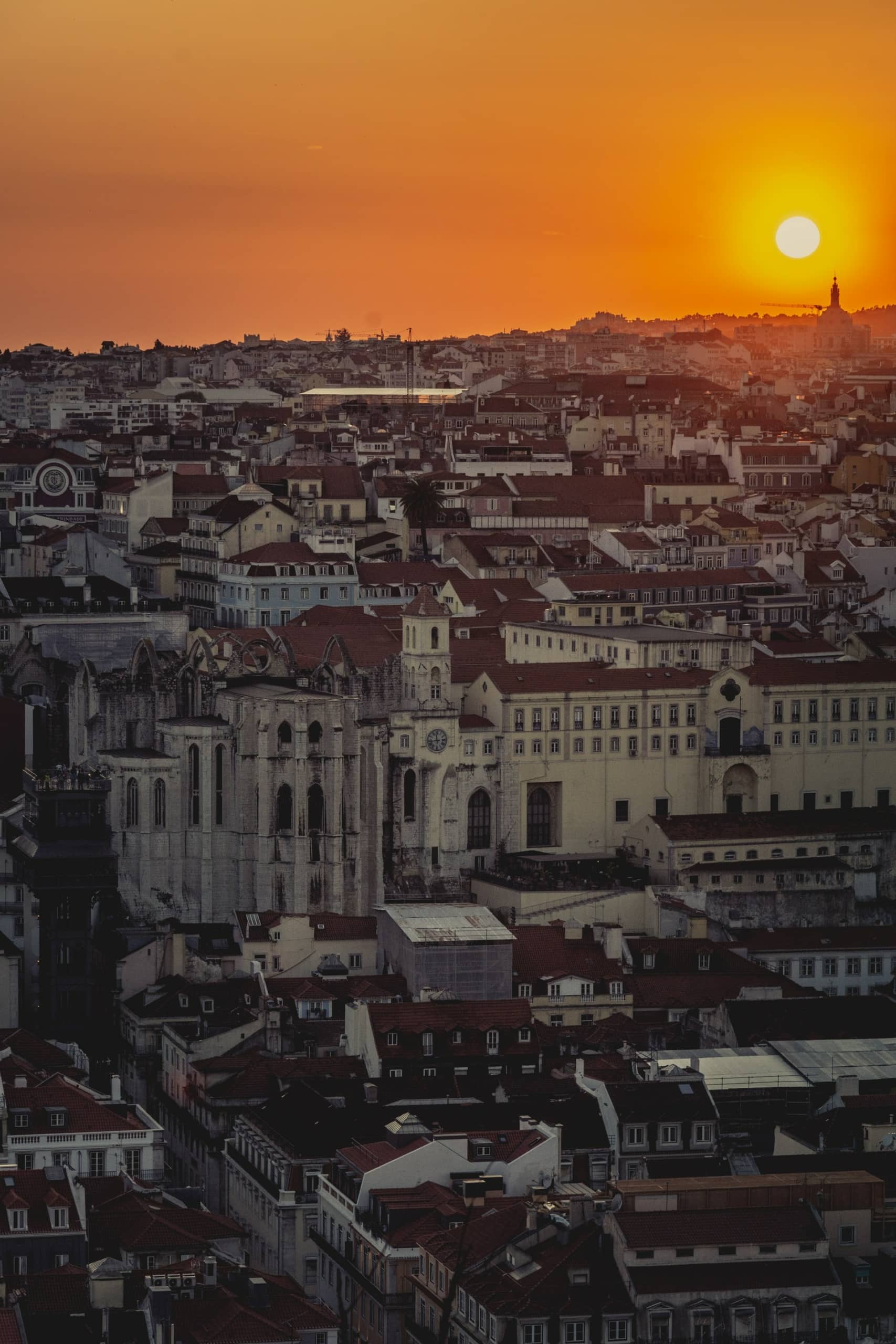 Ausblick von der Burg Castelo de São Jorge