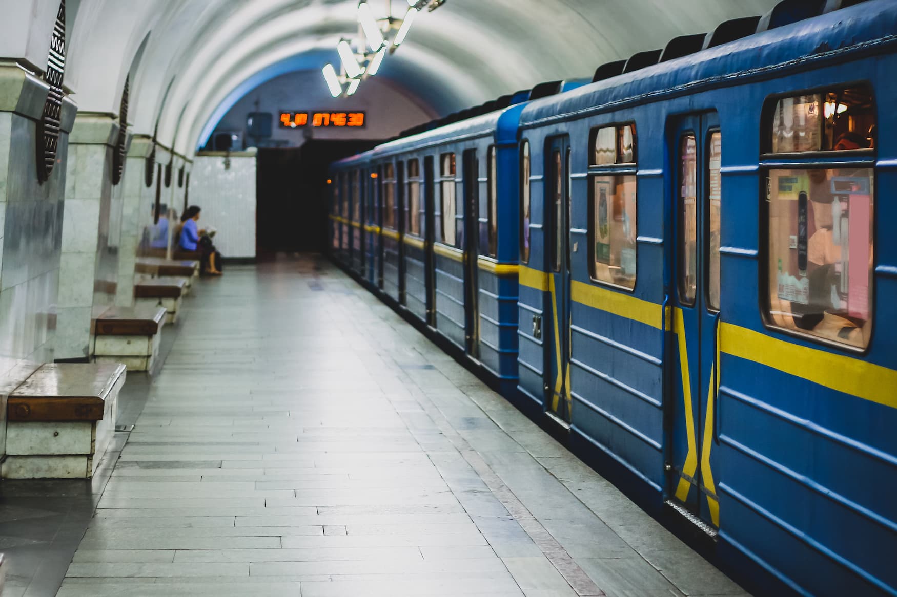 U-Bahn-Station in der ukrainischen Hauptstadt