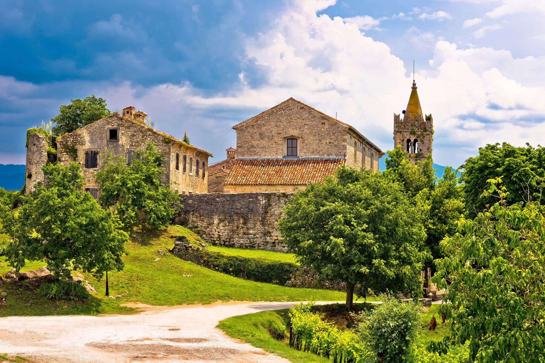 Dorf Hum in Kroatien