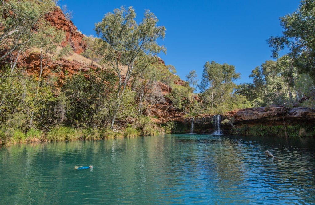 Felsenpool in Westaustralien: Fern Pool