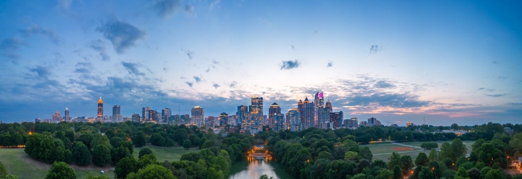 Skyline von Atlanta, USA