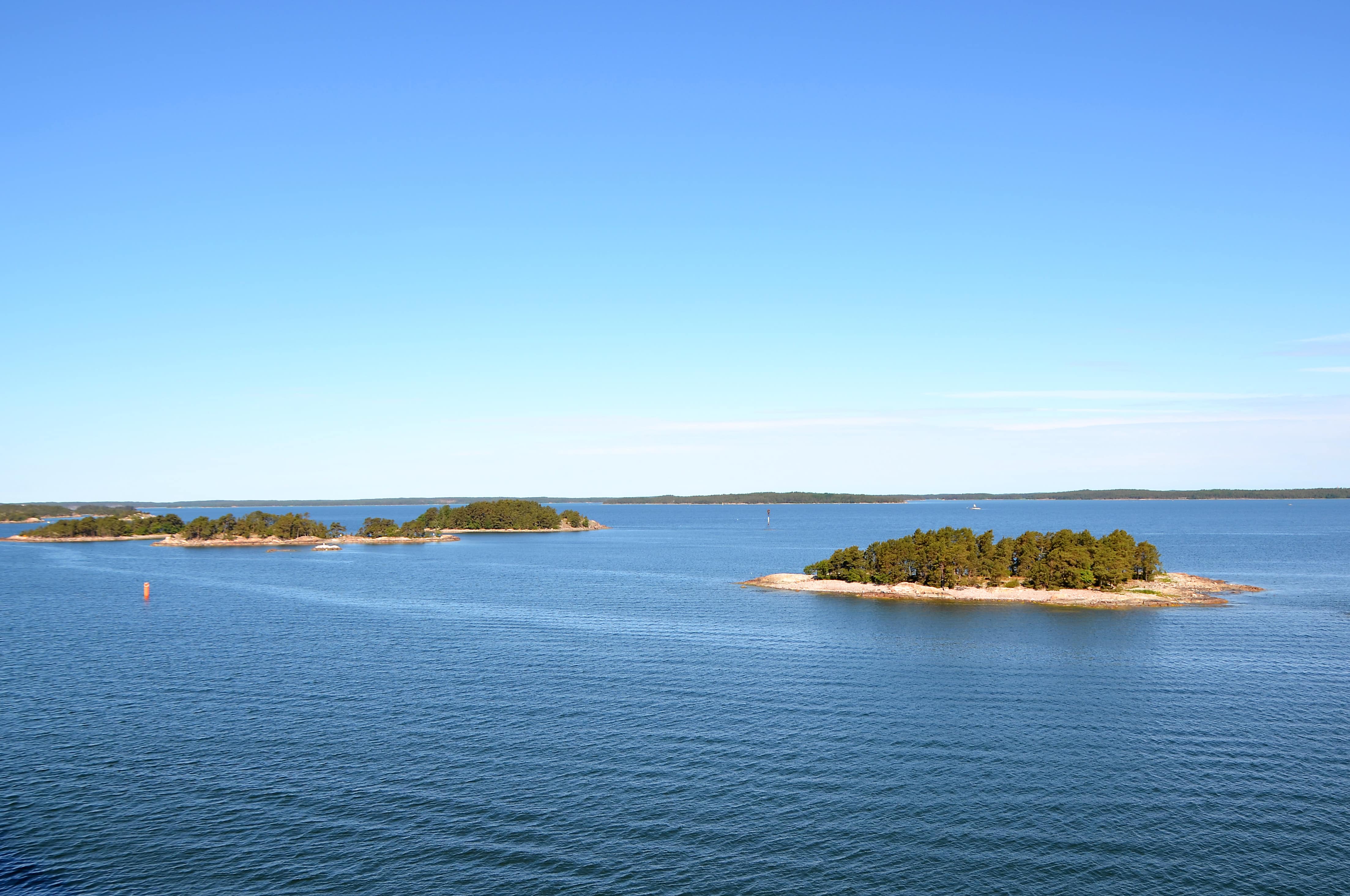 Kleine Inselchen in Finnland