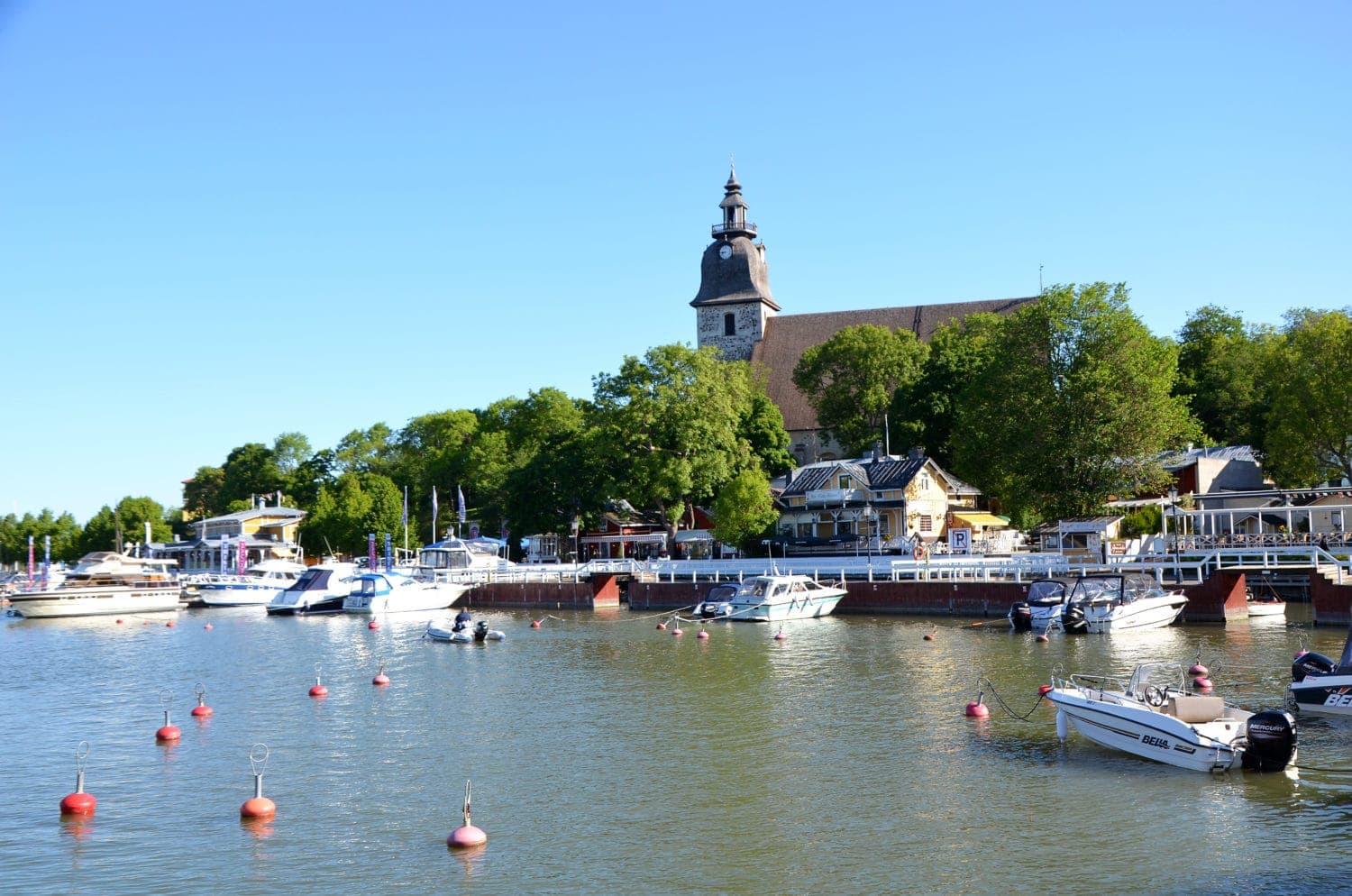 Hafen in Finnland