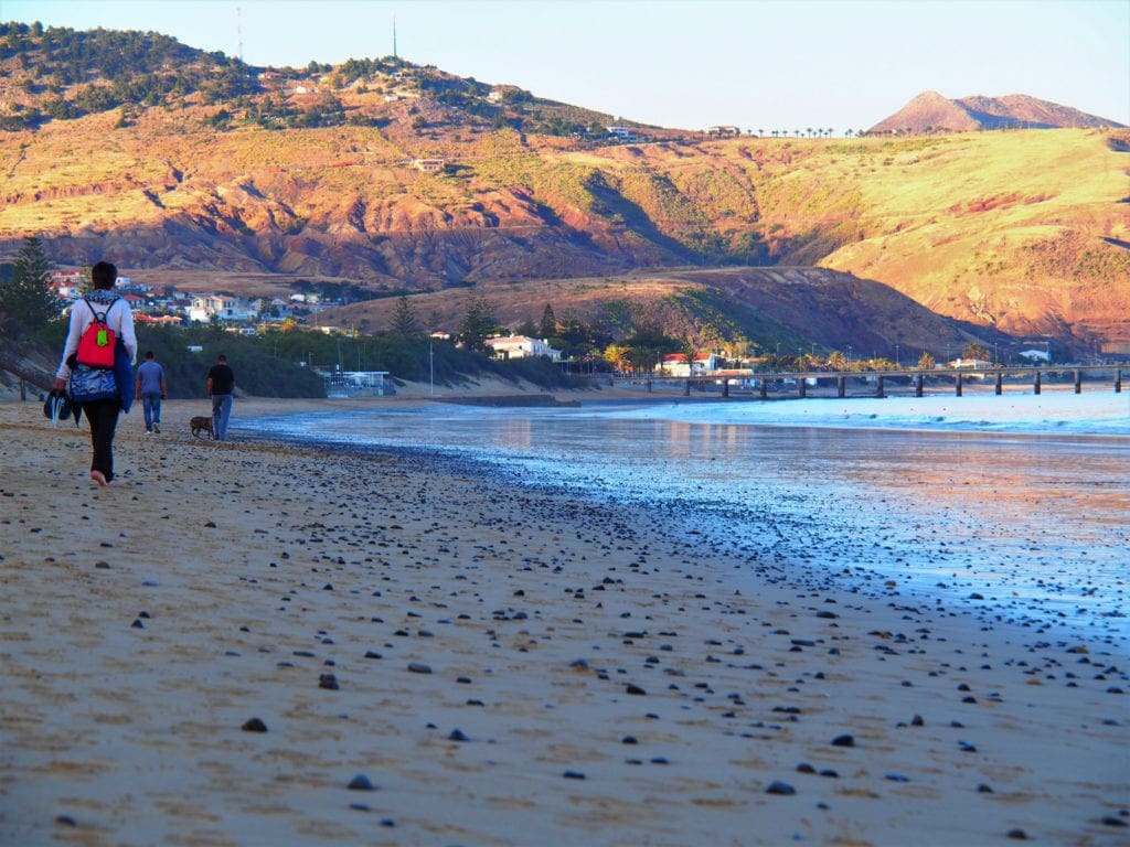 Strand auf Porto Santo