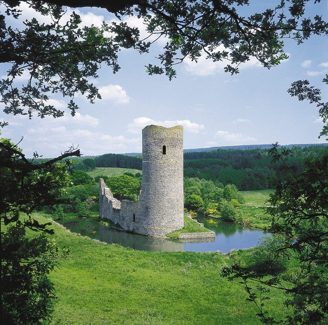 Wasserburg Baldenau bei Morbach im Hunsrück