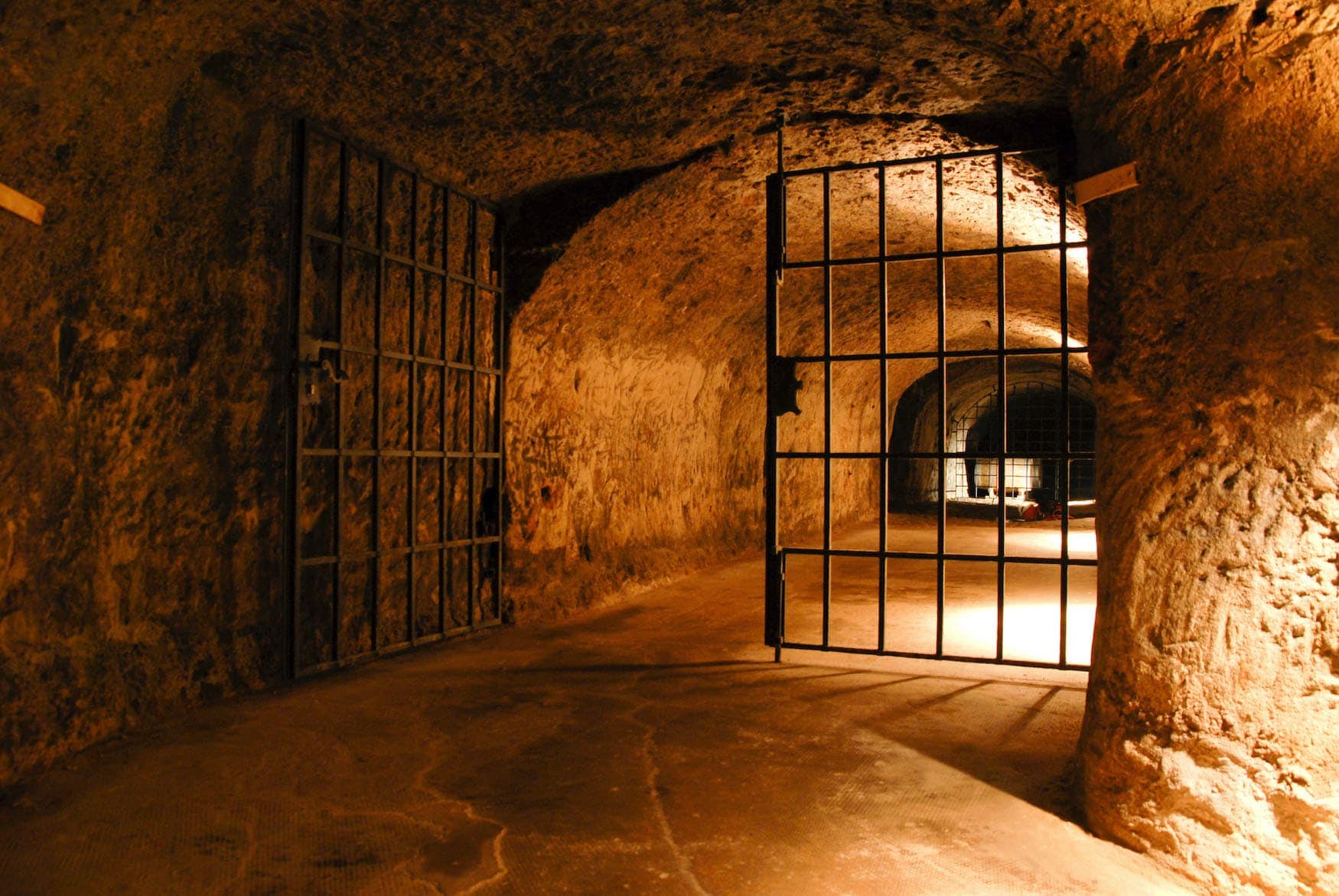 Historische Felsengänge in Nürnberg