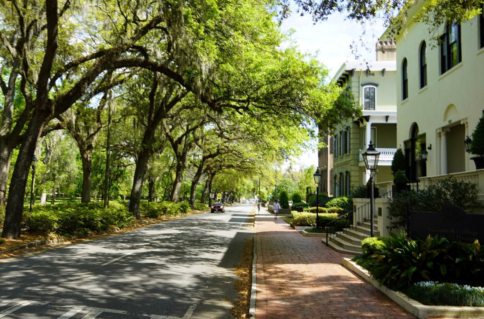Jones Street in Savannah, Georgia 