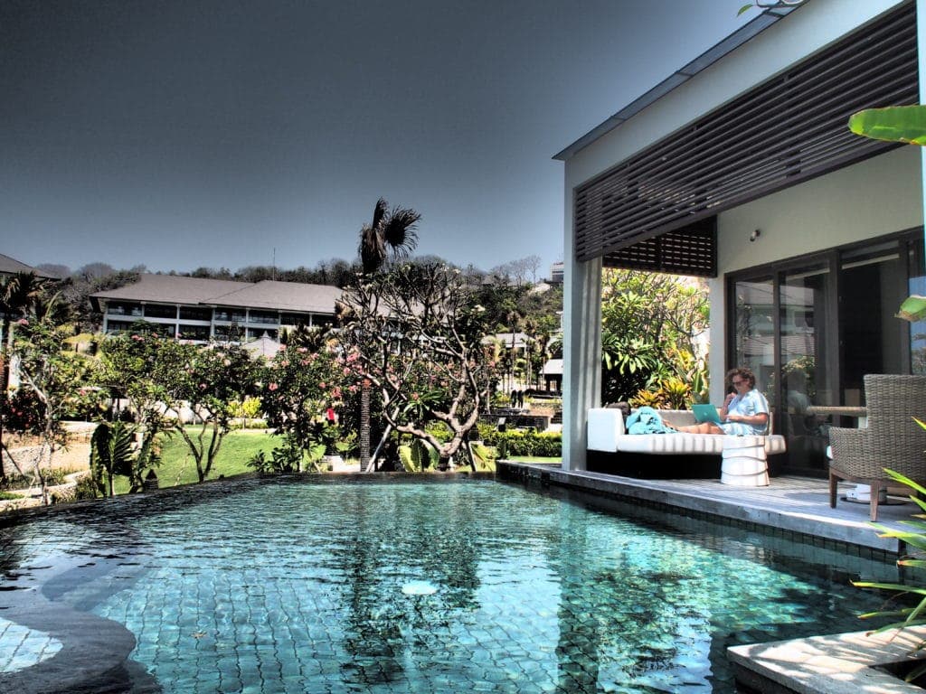 Privatsphäre hoch fünf mit eigenem Pool - Ritz Carlton Nusa Dua- bali