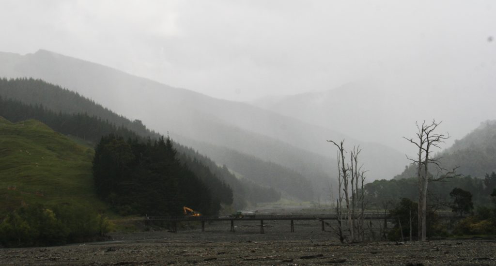 Die Zufahrt zum Startpunkt des Wanderweges auf den Mount Hikurangi gestaltet sich schwieriger als gedacht.