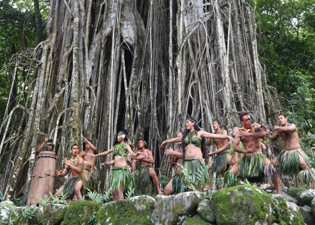 Ritueller Schweinetanz auf den Marquesas