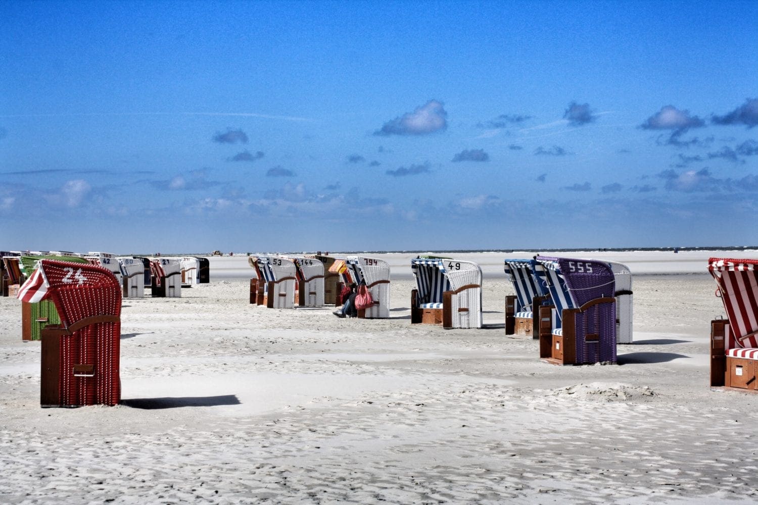 Strandkörbe auf Amrum