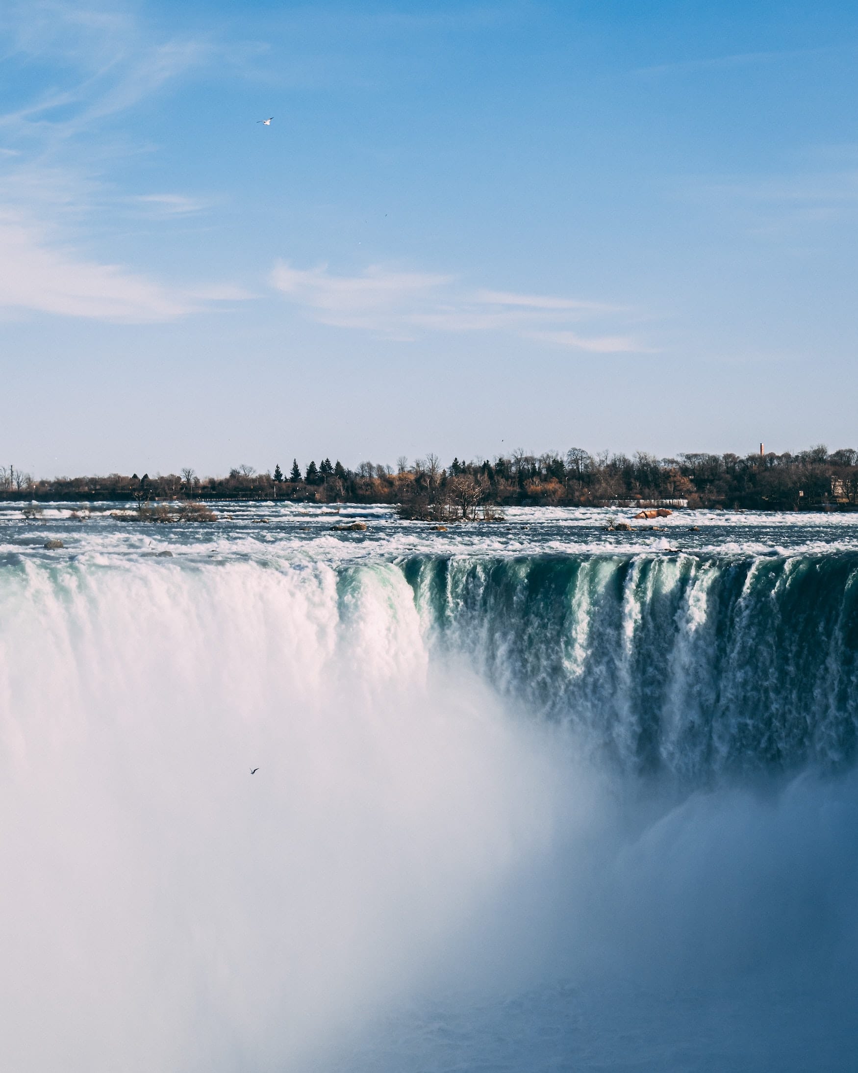 Niagarafälle in Kanada sind nicht die höchsten Wasserfälle der Welt, das ist ein Reise Irrtum