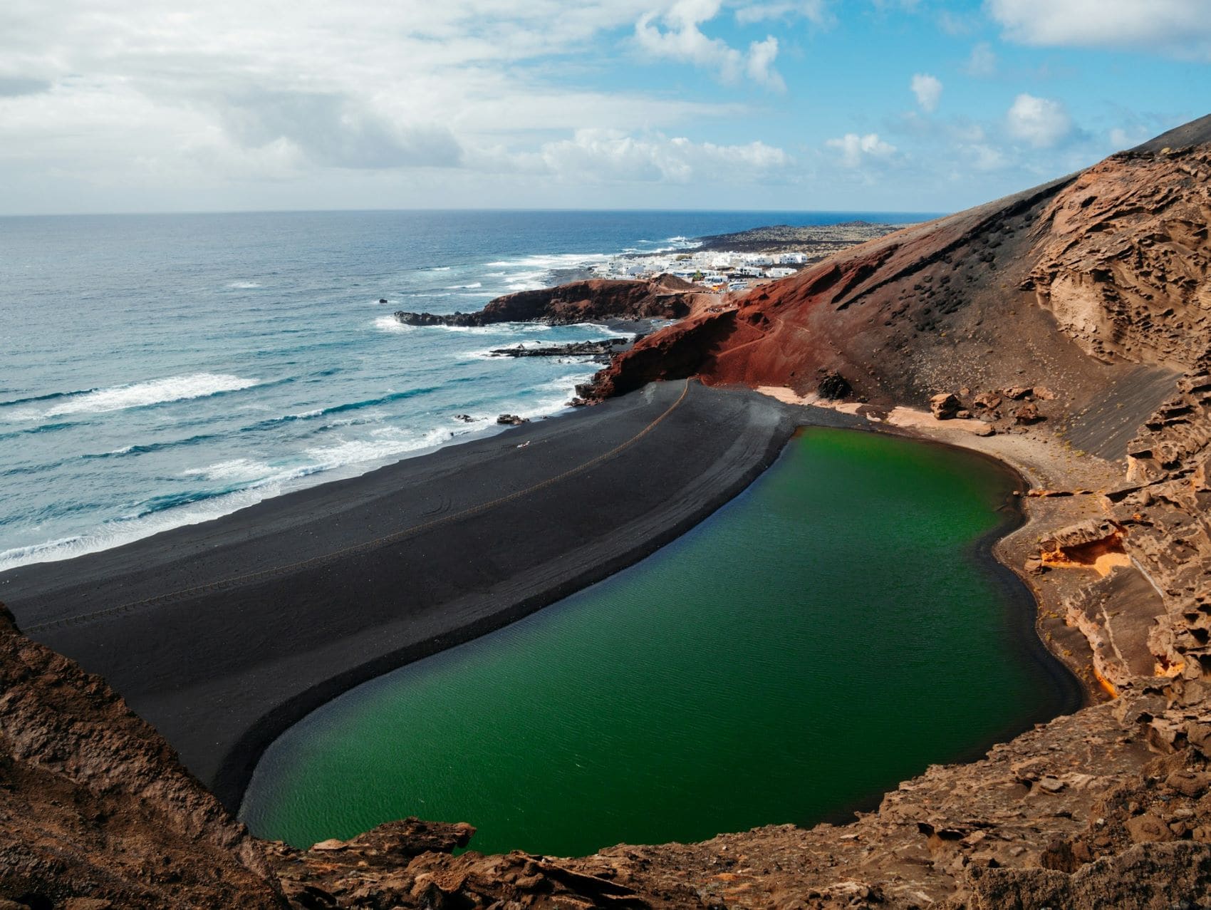 Charco de los Clicos auf Lanzarote