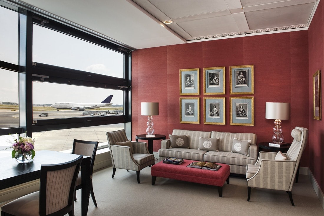 VIP-Service des Frankfurter Flughafens: Suite mit Aussicht