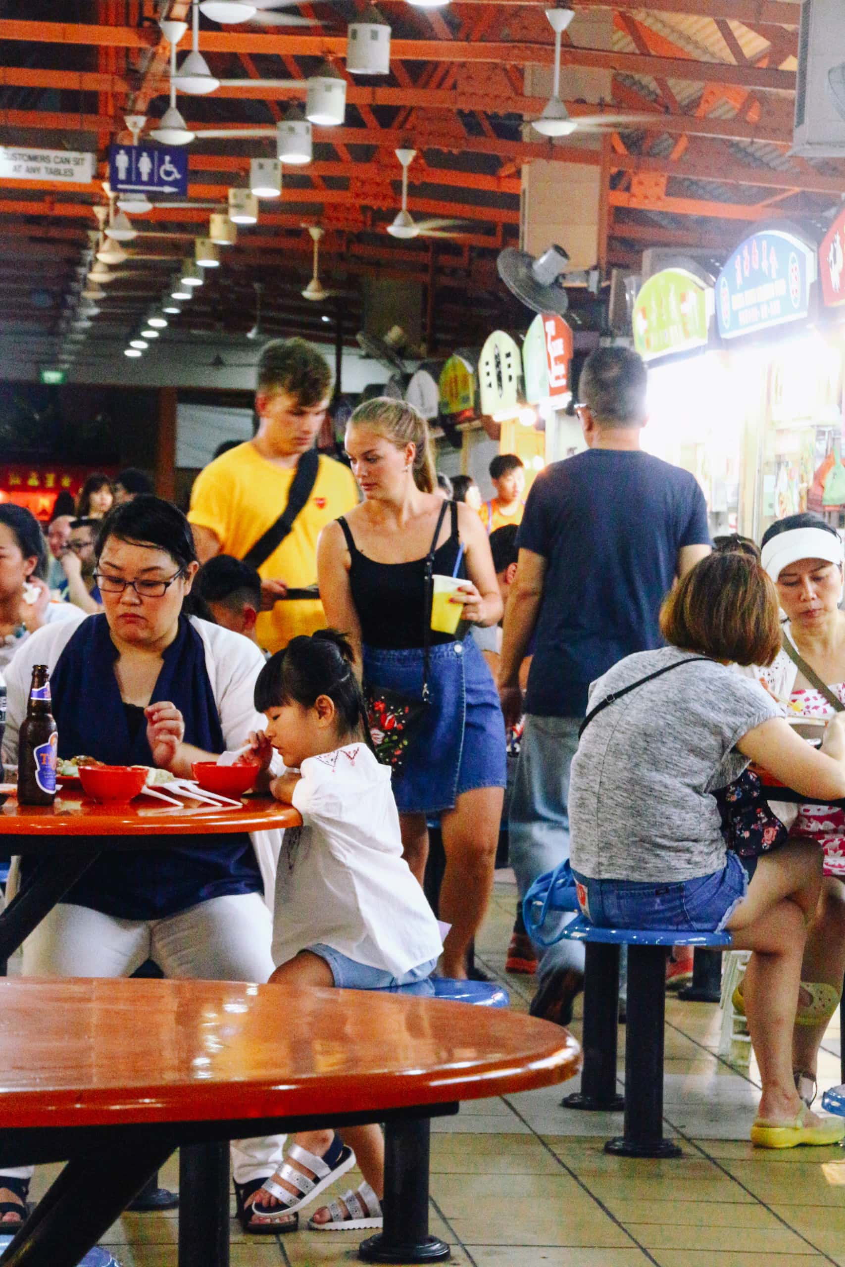 Alternative Bar auf der Haji Lane in Singapur