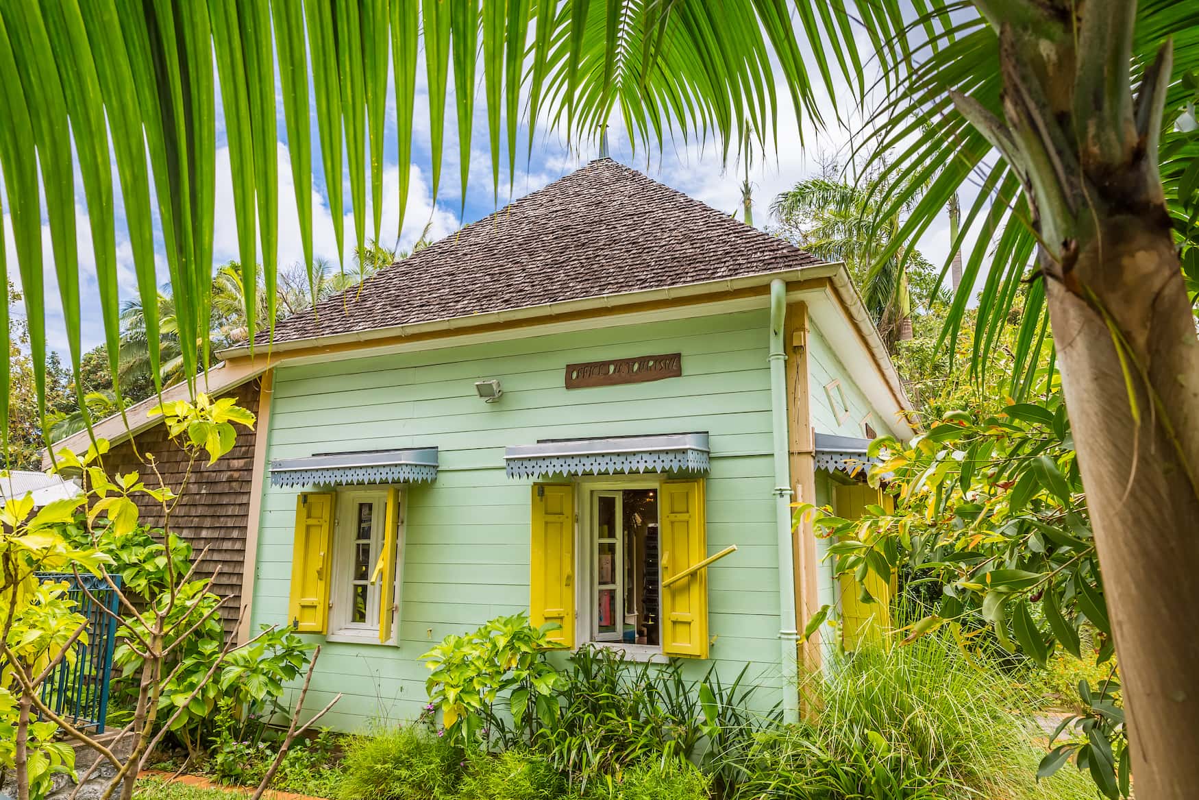 Typische Hütte auf La Reunion