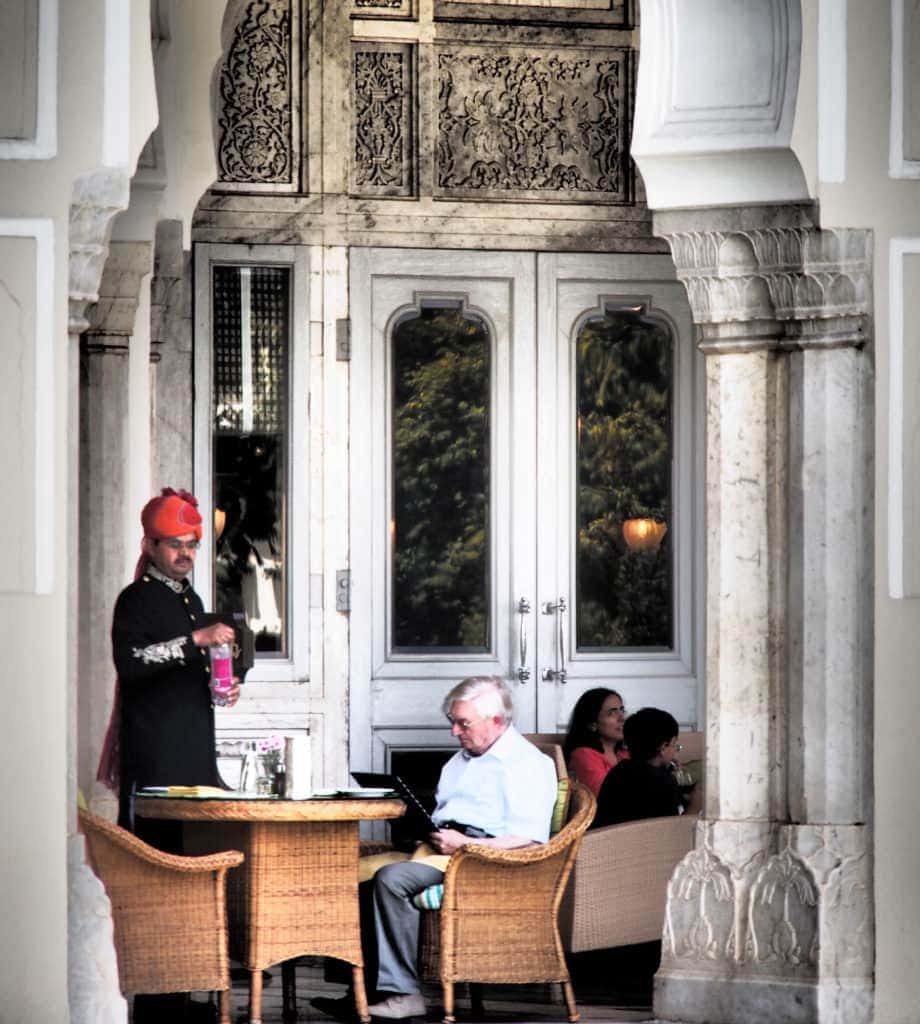 Frühstücken, wo Geschichte geschrieben wurde - im Rambagh Palace - jaipur