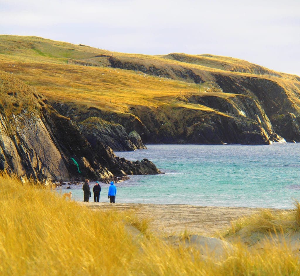 Strand-vor-St-Ninians-Isle-Shetland