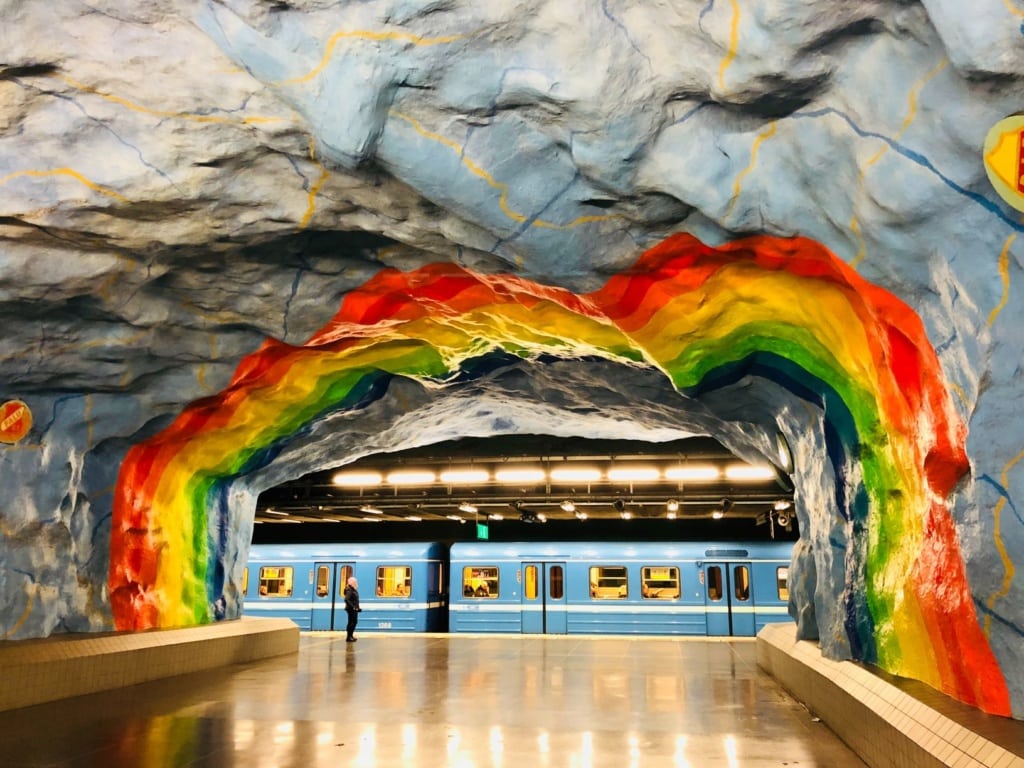 U-Bahn-Station in Stockholm