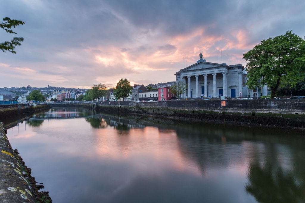 Sonnenuntergang in Cork