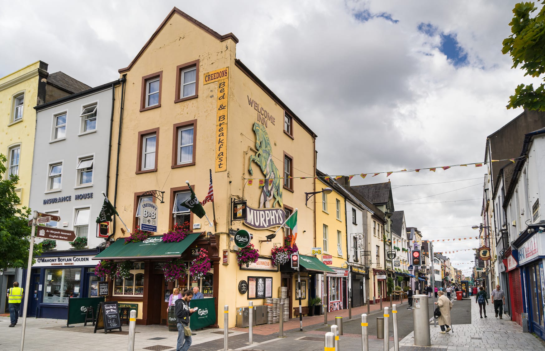 Pubs im Stadtzentrum von Cork, Irland