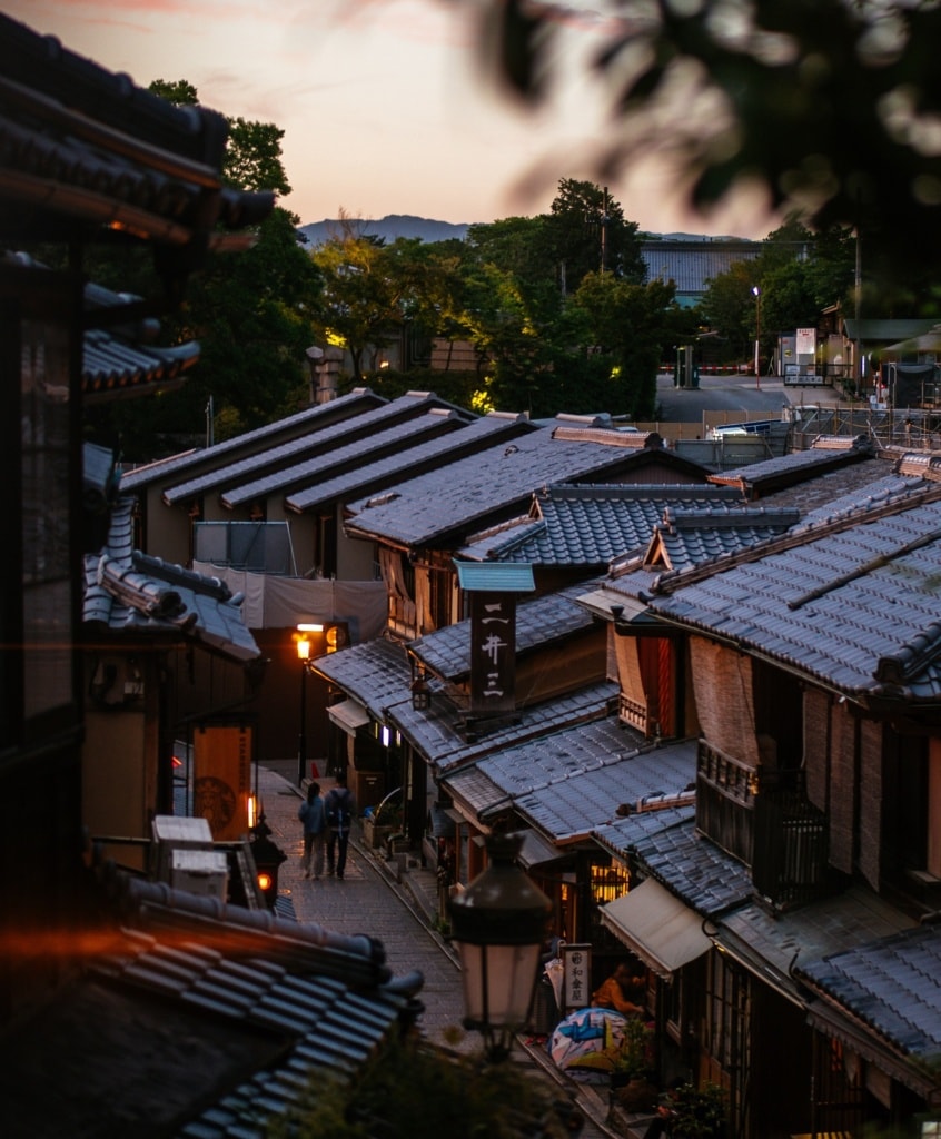 Auch in Kyoto gibt es tolle Ryokans, die eine authentische Erfahrung garantieren.