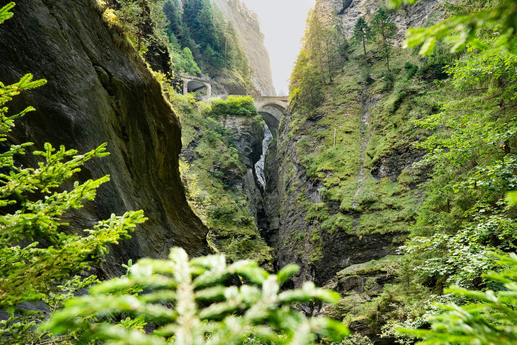 Viamala Schlucht in der Schweiz