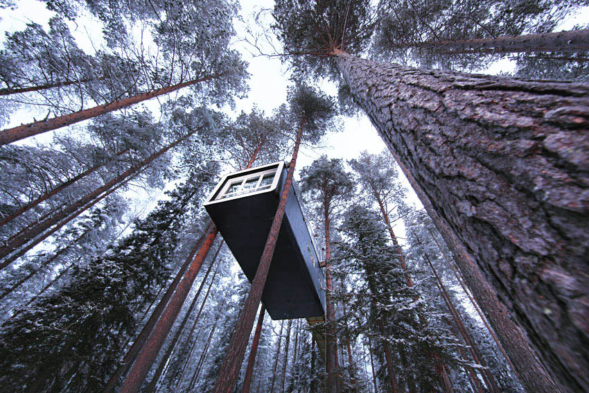 Baumhaus-Hotel in Schweden: Treehotel