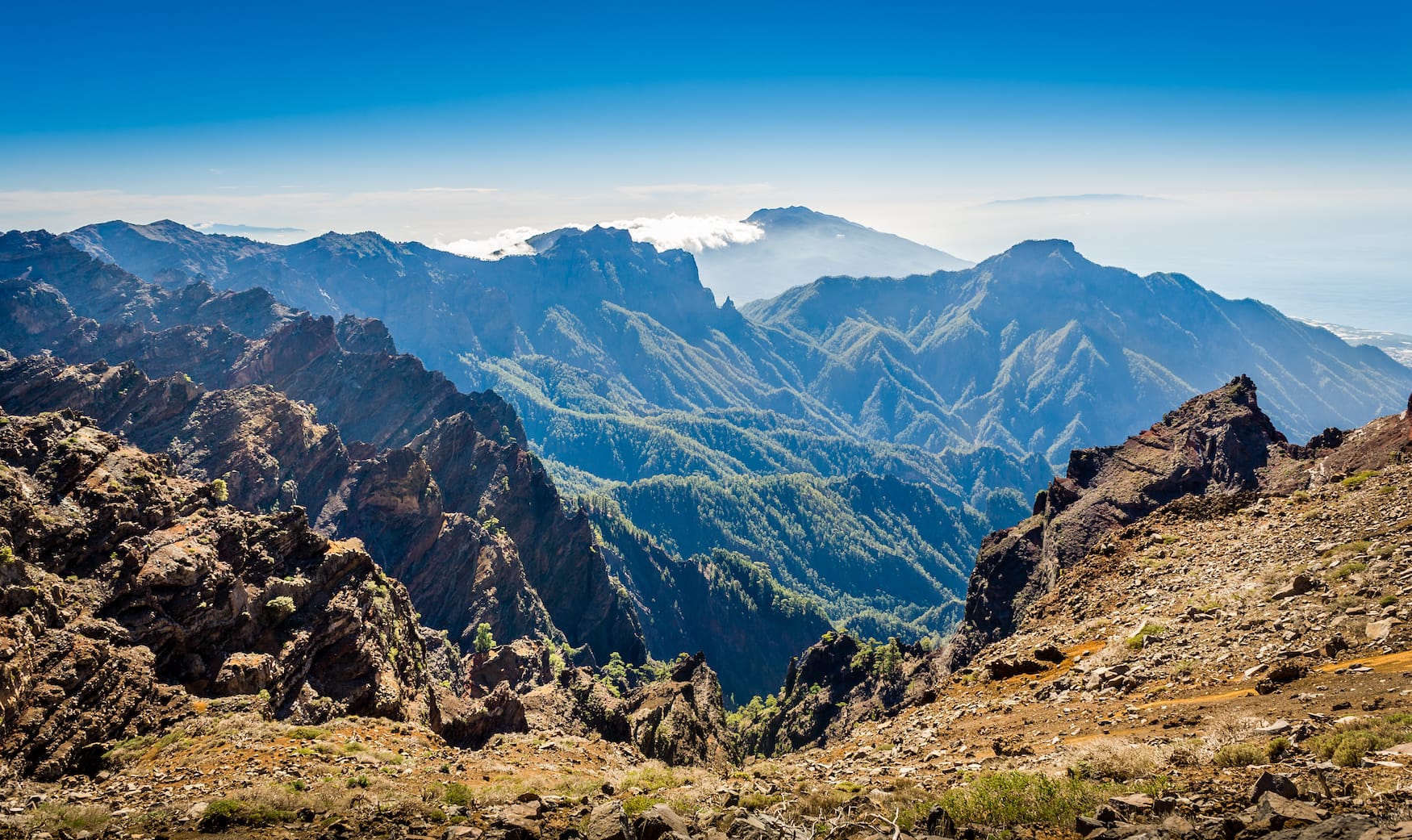 Berge, La Palma, Spanien, Insel