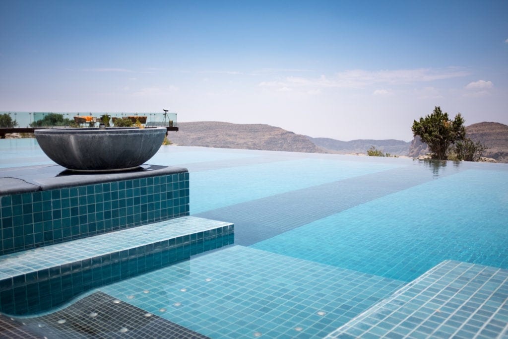 Pool im Anantara Al Jabal Al Akhdar Resort