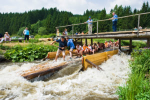 Floßfahrt im Frankenwald